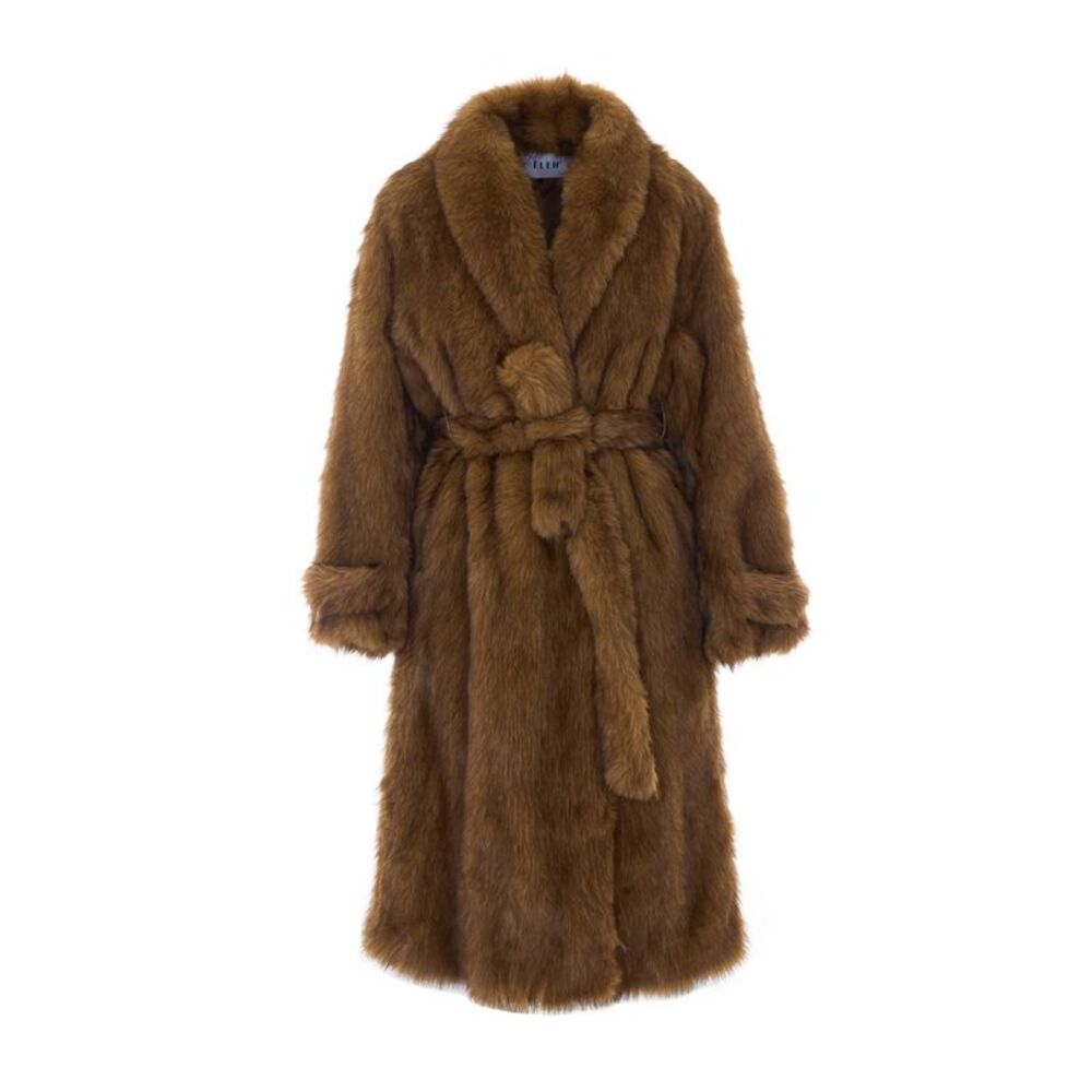 Eleh Women Faux Fur Coat